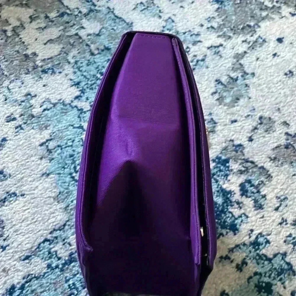 Becawax handmade patchwork Nigerian gold, chain shoulder purse NWT - Picture 6 of 10